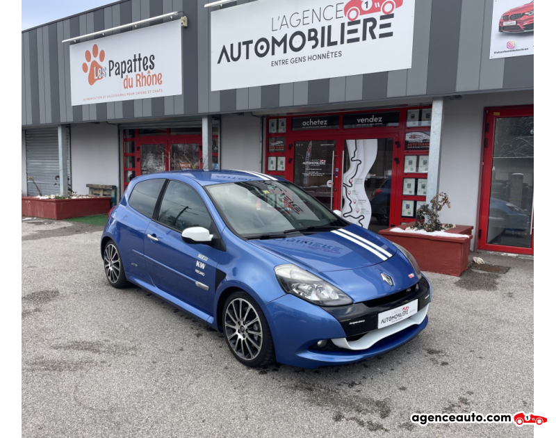 Compra de Coches Usados, Coches Usados Baratos %'|'% Agence Auto Renault Clio III RS 2.0 16V 203 CV Gordini Numérotée Bleu Año 2010 Manuelle Essence