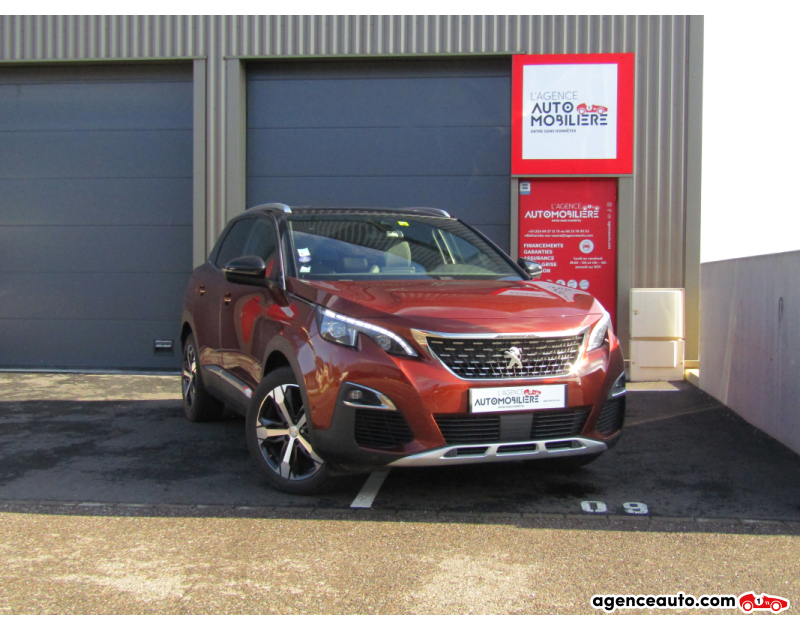 Gebrauchtwagenkauf, Günstige Gebrauchtwagen | Automobilienagentur Peugeot 3008 1.6 THP 165ch GT-Line S&S EAT6. Marron Jahr 2017 Automatique Essence