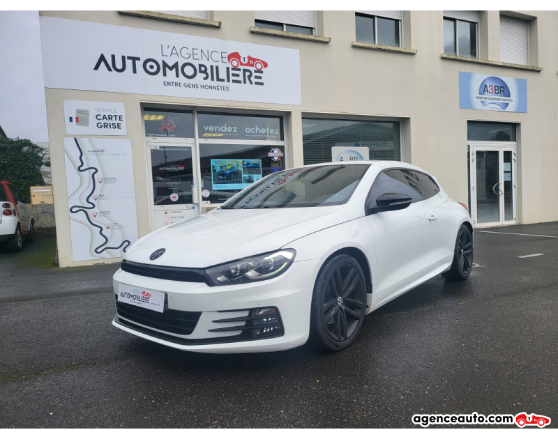 Achat voiture occasion, Auto occasion pas cher | Agence Auto Volkswagen Scirocco II 2.0 TSI 180 CV R-LINE FACELIFT - ORIGINE FRANCE Blanc Année 2016 Manuelle Essence