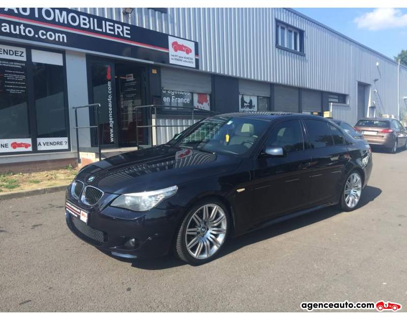 Achat voiture occasion, Auto occasion pas cher | Agence Auto Bmw Série 5 E60 530DA 235 SPORT DESIGN Violet Année 2008 Automatique Essence