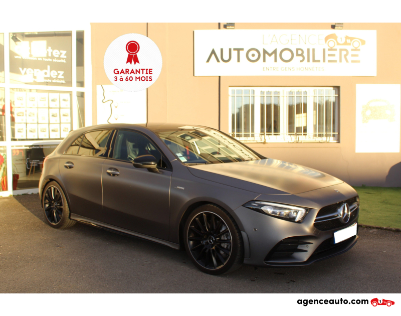 Gebrauchtwagenkauf, Günstige Gebrauchtwagen | Automobilienagentur Mercedes Classe A A35 - 306 cv - AMG - 2.0  4MATIC 7G-DCT - GRIS MAT Gris Jahr 2019 Automatique Essence