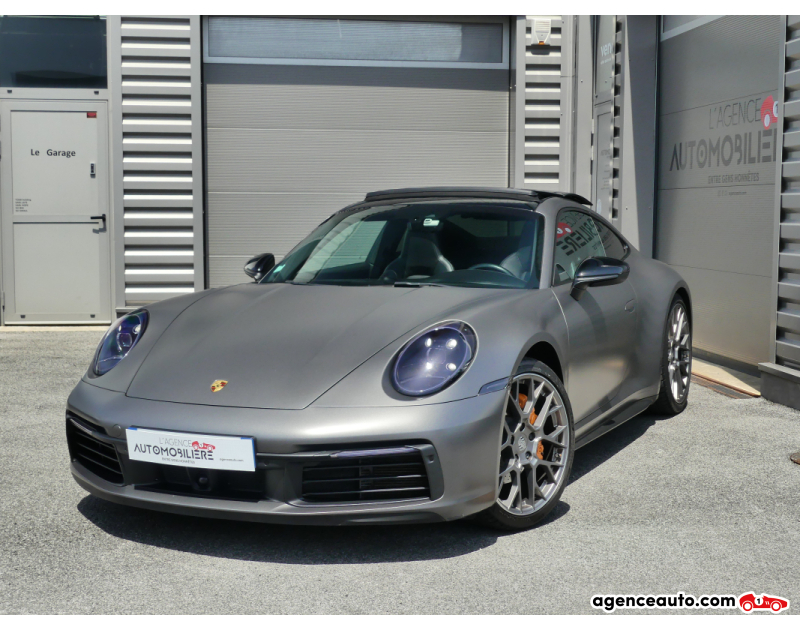 Gebrauchtwagenkauf, Günstige Gebrauchtwagen | Automobilienagentur Porsche 911 992 3.0 CARRERA 385 Grau Jahr 2019 Automatisch Benzin