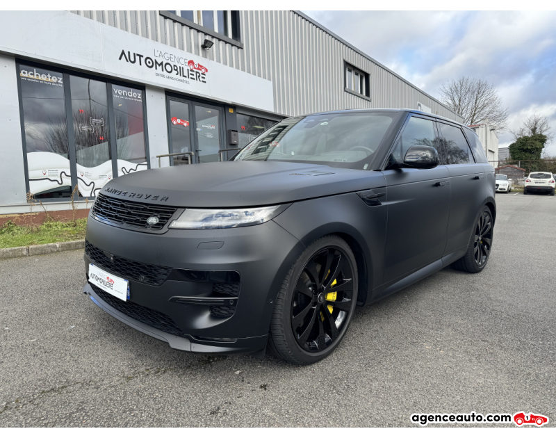 Achat voiture occasion, Auto occasion pas cher | Agence Auto Land Rover Range Rover Sport 3.0 V6 440CH P440e PHEV DYNAMIC 1ER MAIN Noir Année 2023 Automatique Hybride