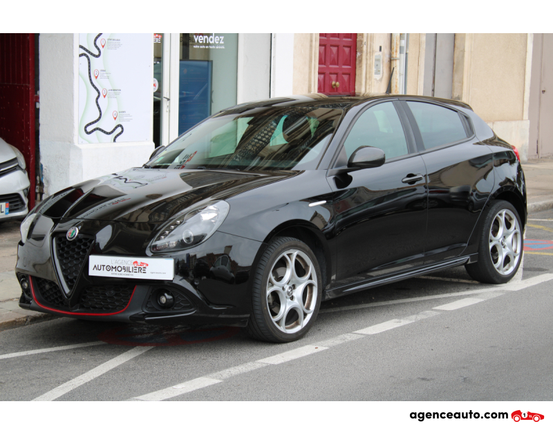 Achat voiture occasion, Auto occasion pas cher | Agence Auto Alfa Romeo Giulietta 1.6 JTDM 120 SPORT EDITION START-STOP ( 1ère main, Radar Av / Arr, GPS, Attelage ... ) Noir Année 2020 Automatique Diesel