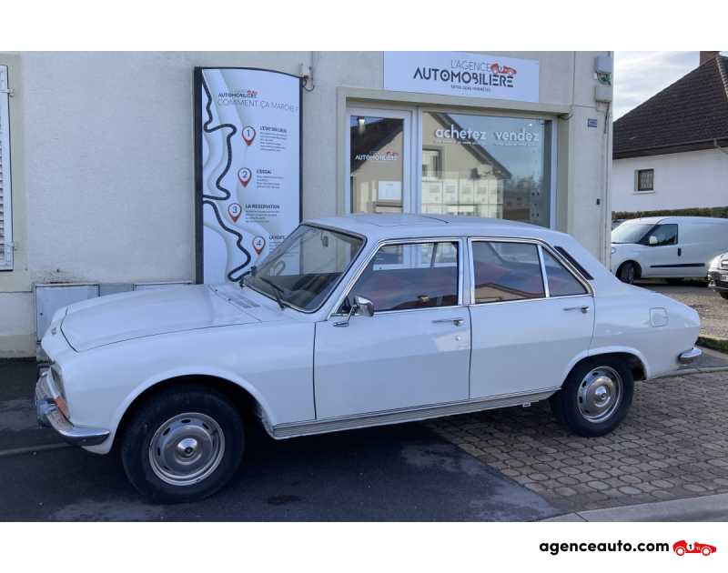 Achat voiture occasion, Auto occasion pas cher | Agence Auto Peugeot 504 GL Blanc Année 1973 Manuelle Essence