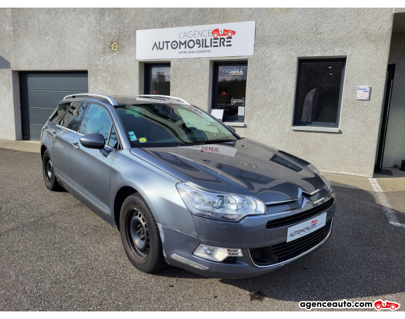 Gebrauchtwagenkauf, Günstige Gebrauchtwagen | Automobilienagentur Citroen C5 Tourer 2.0 HDi 16V FAP 140 cv EXCLUSIVE 1ère Main Gris Jahr 2009 Manuelle Diesel