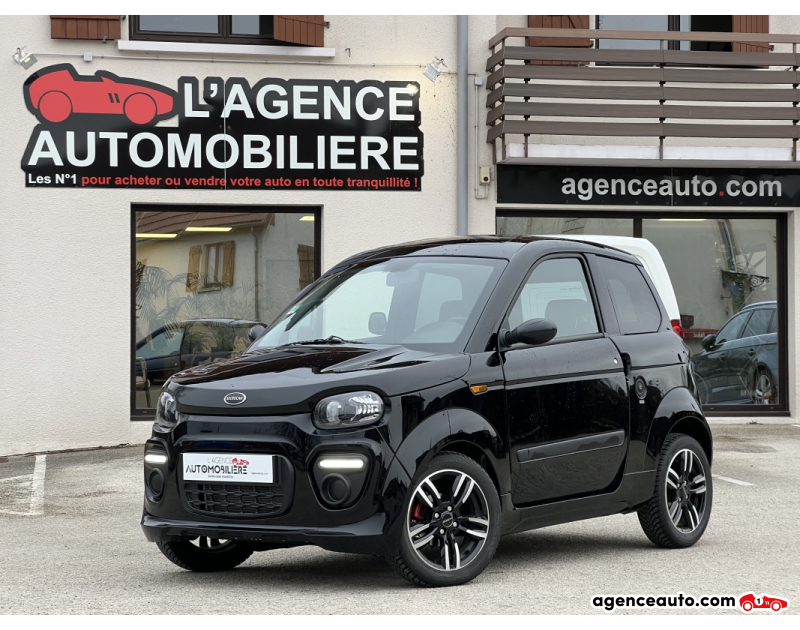 Achat voiture occasion, Auto occasion pas cher | Agence Auto MICROCAR M.Go 12/2022 - 6500 kms - dispo de suite Noir Année 2022 Automatique Diesel