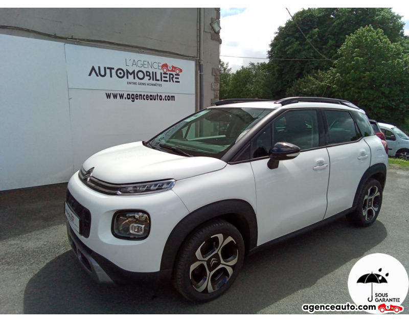 Achat voiture occasion, Auto occasion pas cher | Agence Auto Citroen C3 AIRCROSS 1.2 PURETECH 130 SHINE Blanc Année 2019 Manuelle Essence