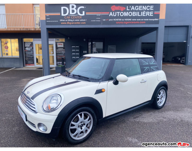 Aankoop Gebruikte Auto, Goedkope Gebruikte Auto | Agence Auto Mini Mini 2 (R56) Cooper 1.6 i 16V 120cv Beige Jaar 2008 Manuelle Essence