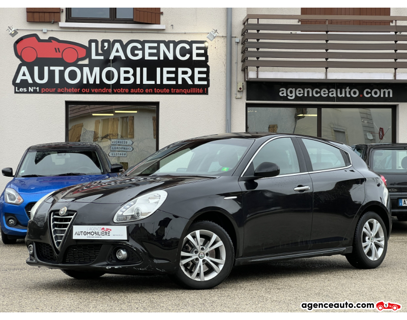 Achat voiture occasion, Auto occasion pas cher | Agence Auto Alfa Romeo Giulietta 2.0 jtdm 150ch DISTINCTIVE Noir Année 2014 Manuelle Diesel