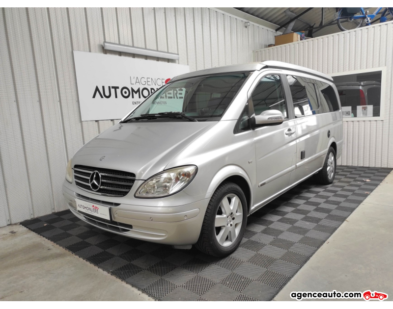 Gebrauchtwagenkauf, Günstige Gebrauchtwagen | Automobilienagentur Mercedes Viano 3.0 CDI 224ch BVA5 Marco Polo Westfalia Argent Jahr 2009 Automatique Diesel