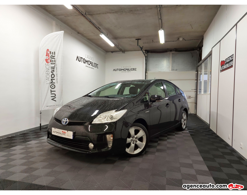 Achat voiture occasion, Auto occasion pas cher | Agence Auto Toyota Prius 1.8 136H 100 HYBRID DYNAMIC 17-POUCES BVA Noir Année 2012 Automatique Hybride