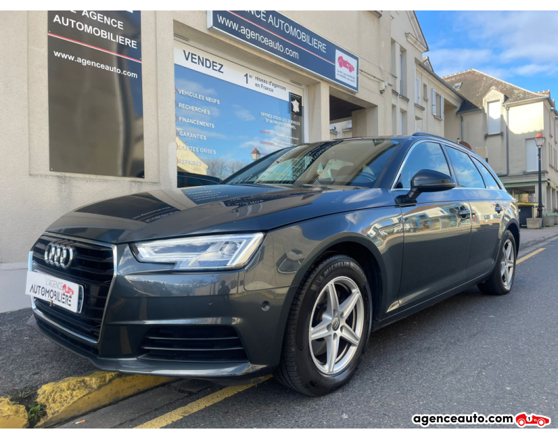 Achat voiture occasion, Auto occasion pas cher | Agence Auto Audi A4 Avant 2.0 TFSI 150cv BVA BUSINESS LINE SUIVI AUDI Gris Année 2019 Automatique Essence