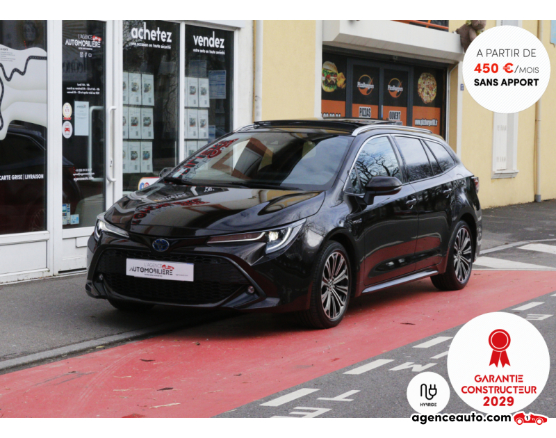 Achat voiture occasion, Auto occasion pas cher | Agence Auto Toyota Corolla Touring Sport 2.0 VVT-i 184 Hybrid Design (Suivi Toyota, Toit ouvrant, Camera) Bronze Année 2019 Automatique Hybride