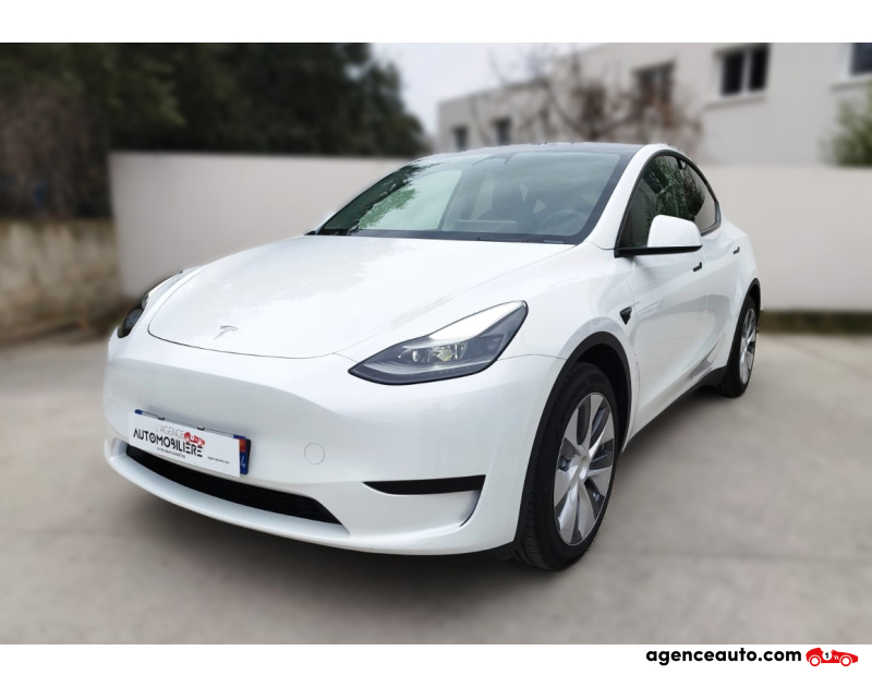 Achat voiture occasion, Auto occasion pas cher | Agence Auto Tesla Model Y 350 60KW PROPULSION Blanc Année 2023 Automatique Électrique