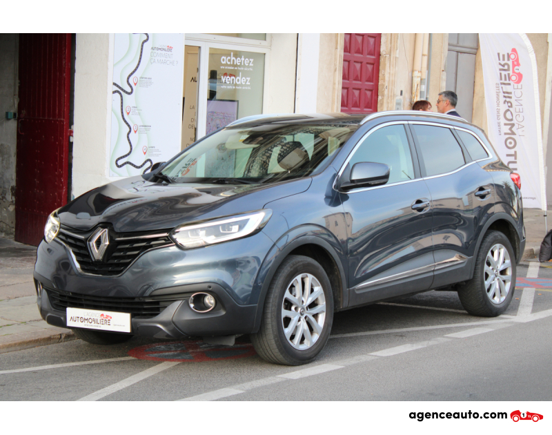 Aankoop Gebruikte Auto, Goedkope Gebruikte Auto | Agence Auto Renault Kadjar 1.5 DCI 110 ECO ENERGY INTENS (Entretien complet Renault, Caméra de recul,..) Argent Jaar 2017 Manuelle Diesel