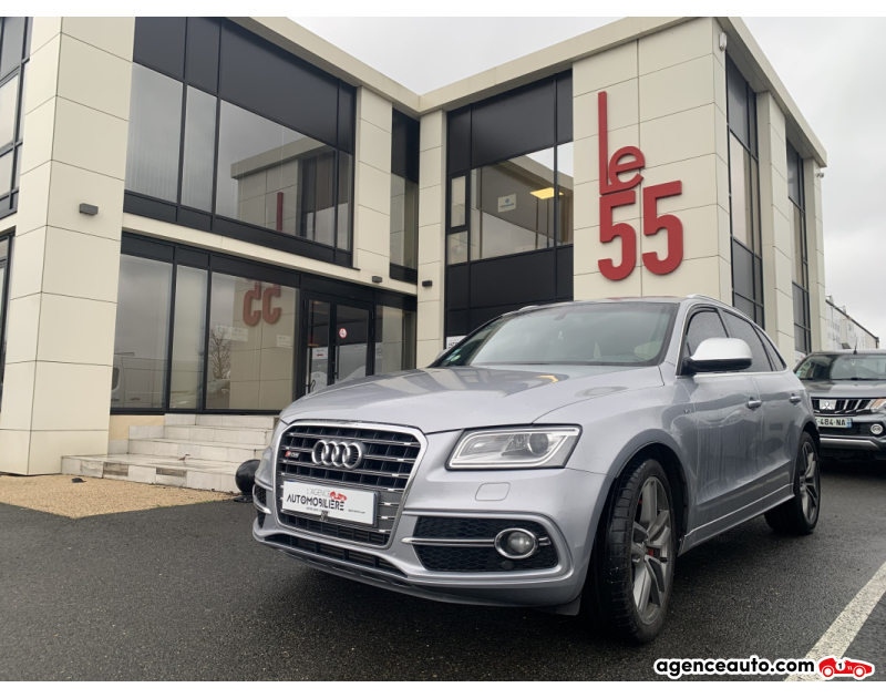 Achat voiture occasion, Auto occasion pas cher | Agence Auto Audi SQ5 313 cv 2eme main Francais entretien AUDI Gris Année 2015 Automatique Diesel