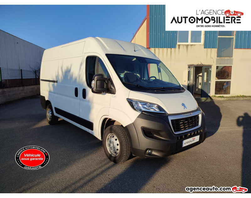 Achat voiture occasion, Auto occasion pas cher | Agence Auto Peugeot Boxer FG Asphalt 333 L2H2 BlueHDi 120 Blanc Année 2021 Manuelle Diesel