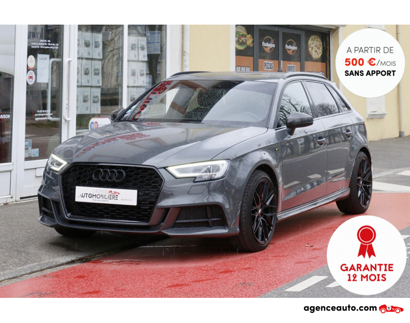 Gebrauchtwagenkauf, Günstige Gebrauchtwagen | Automobilienagentur Audi A3 Sportback Facelift 35 TFSI 150 S Line Plus S-Tronic7 (1ère Main,B&O,Virtual) Gris Jahr 2020 Automatique Essence