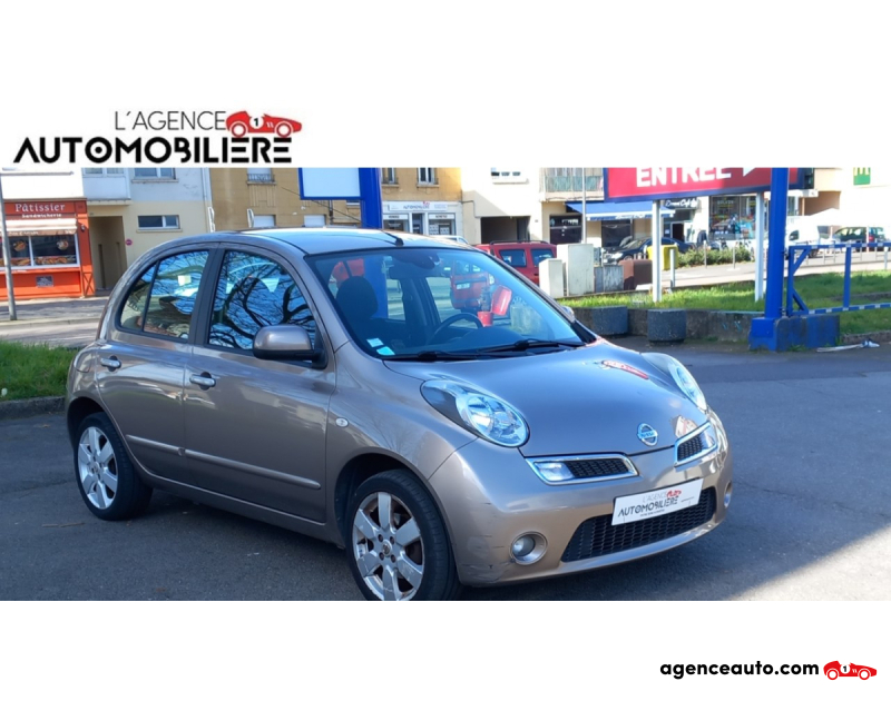 Achat voiture occasion, Auto occasion pas cher | Agence Auto Nissan Micra 1.2L 80Ch Connect Première main Marron Année 2010 Automatique Essence