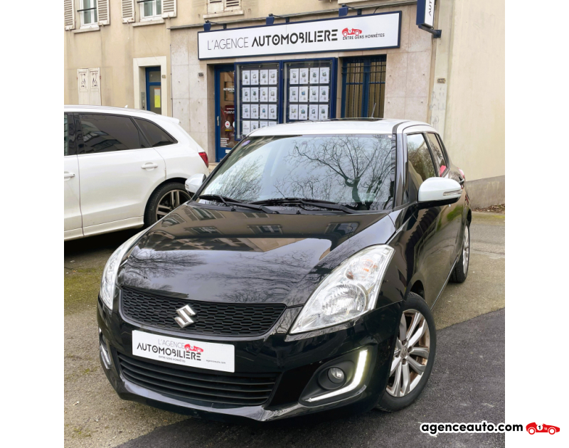 Achat voiture occasion, Auto occasion pas cher | Agence Auto Suzuki Swift 1.2 VVT 95 SO-CITY BVA Noir Année 2016 Automatique Essence
