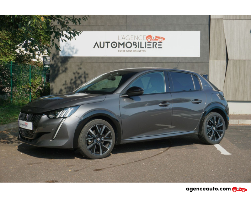 Achat voiture occasion, Auto occasion pas cher | Agence Auto Peugeot 208 GT 1.2 100 ch EAT8 1ère main Gris Année 2023 Automatique Essence