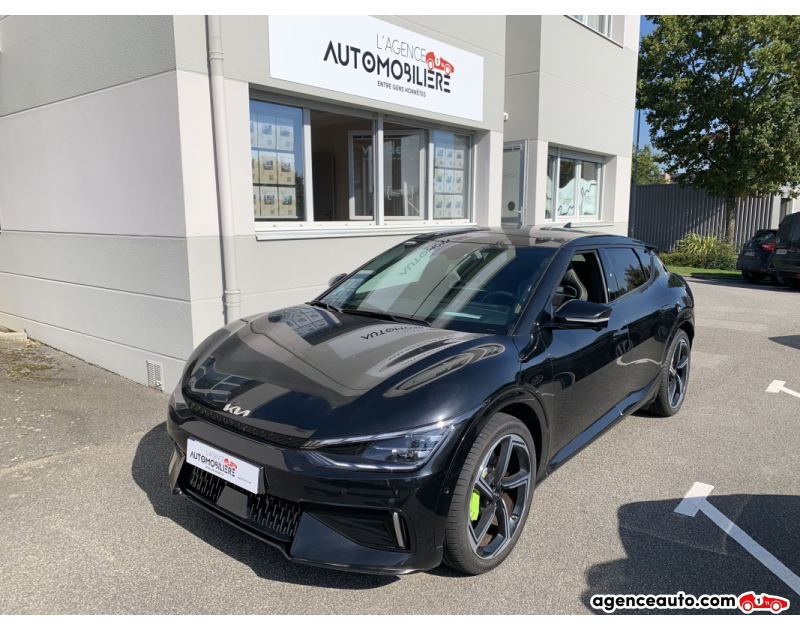 Achat voiture occasion, Auto occasion pas cher | Agence Auto Kia EV 6 585 CH AWD GT + pompe à chaleur Noir Année 2023 Automatique Électrique