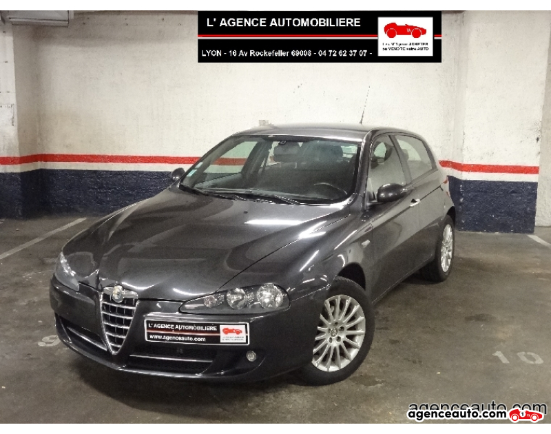 Achat voiture occasion, Auto occasion pas cher | Agence Auto Alfa Romeo 147 Distinctive 1,9 JTD 120 Violet Année 2006 Manuelle Essence
