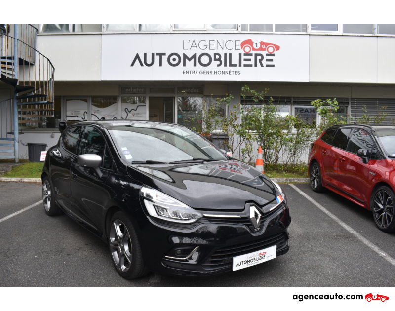 Gebrauchtwagenkauf, Günstige Gebrauchtwagen | Automobilienagentur Renault Clio GT-line IV Phase 2 1.2 TCe 16V 120 cv Noir Jahr 2016 Manuelle Essence