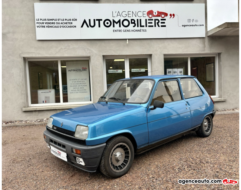 Achat voiture occasion, Auto occasion pas cher | Agence Auto Renault R5 1.4 Alpine Turbo 110cv Bleu Année 1983 Manuelle Essence