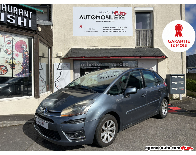 Achat voiture occasion, Auto occasion pas cher | Agence Auto Citroen C4 Picasso 1.6 HDI 110 PACK AMBIANCE Gris Année 2008 Manuelle Diesel