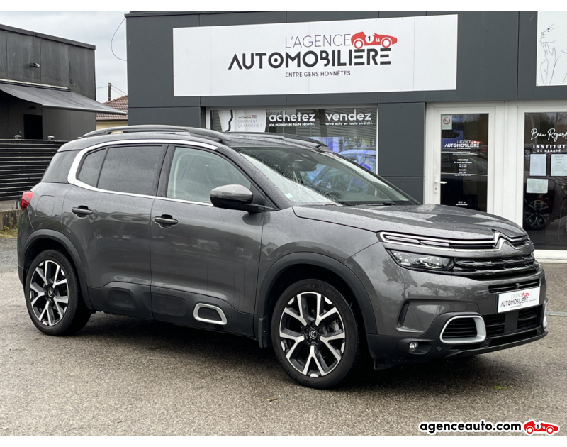 Acquisto Auto Usate, Auto Usate Economiche | Agenzia Automobiliare Citroen C5 Aircross 1.5 Blue HDi 130 ch SHINE PACK EAT8 Gris Anno 2021 Automatique Diesel