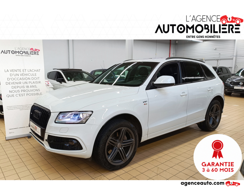 Acquisto Auto Usate, Auto Usate Economiche | Agenzia Automobiliare Audi Q5 3.0 V6 TDI 245 S LINE QUATTRO S TRONIC 7 Blanc Anno 2014 Automatique Diesel