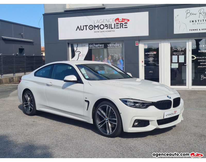 Compra de Carros Usados, Carros Usados Baratos | Auto Immo Bmw Série 4 COUPE F32 420d xDrive 190 BVA8 M Sport - France Blanc Ano 2018 Automatique Diesel