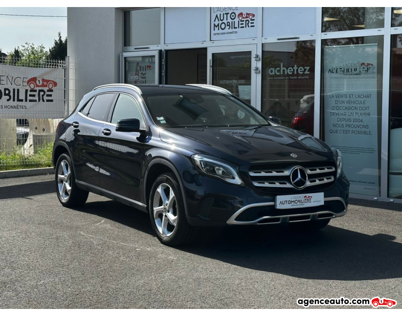 Achat voiture occasion, Auto occasion pas cher | Agence Auto Mercedes Classe GLA 180 d Sensation 7G-DCT 110cv (Régulateur, Clim Auto, Caméra) Bleu Année 2018 Automatique Diesel