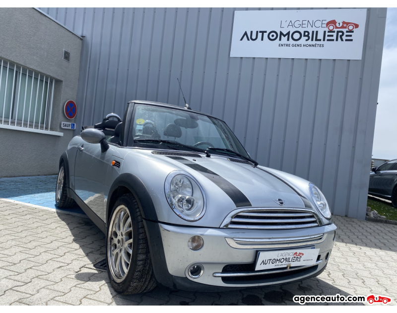 Aankoop Gebruikte Auto, Goedkope Gebruikte Auto | Agence Auto Mini Cooper cabriolet 1.6 i 16V 115CV Gris Jaar 2007 Manuelle Essence