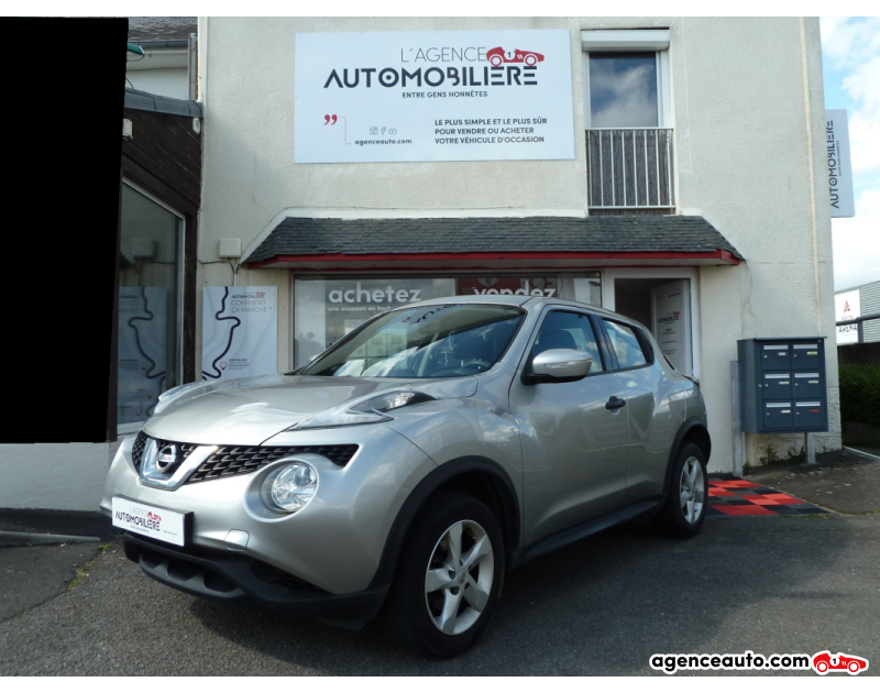 Achat voiture occasion, Auto occasion pas cher | Agence Auto Nissan Juke 1.5 DCI 110 VISIA PACK 2WD START-STOP BVM6 Argent Année 2015 Manuelle Diesel