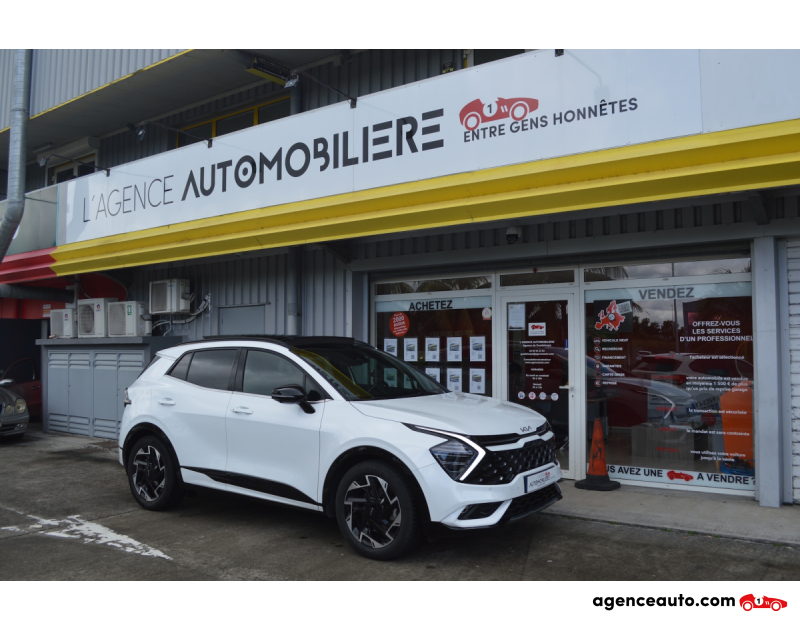 Achat voiture occasion, Auto occasion pas cher | Agence Auto Kia Sportage 1.6 CRDI 136 MHEV GT LINE PREM 2WD DCT7 Argent Année 2022 Automatique Diesel