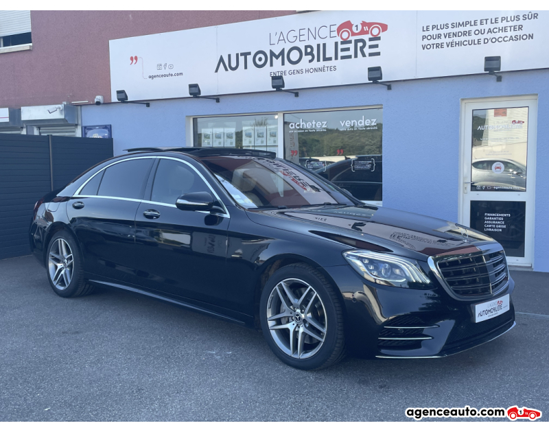 Achat voiture occasion, Auto occasion pas cher | Agence Auto Mercedes Classe S 350d Limousine Fascination 4Matic pack AMG Noir Année 2018 Automatique Diesel