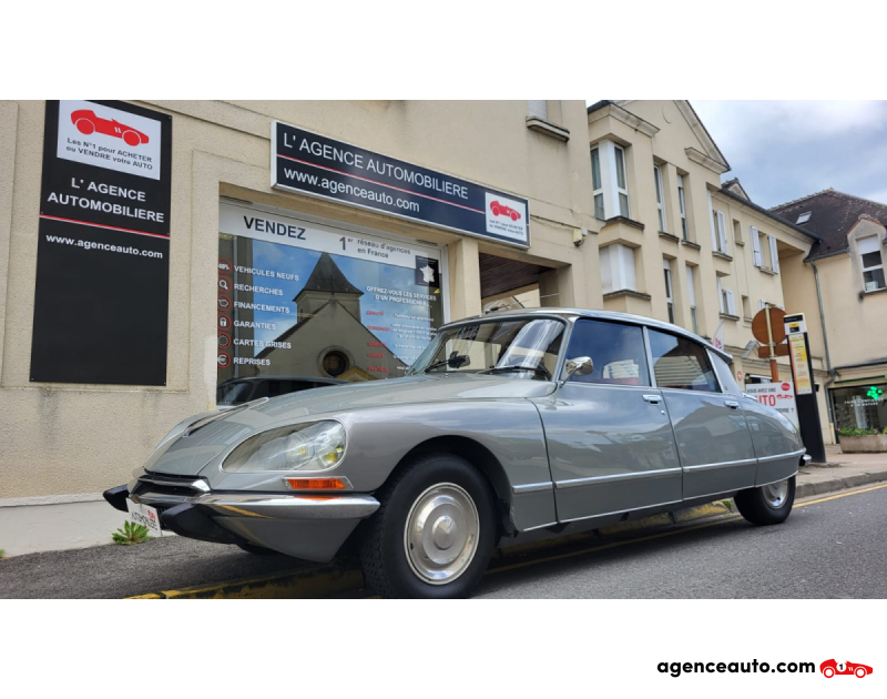 Achat voiture occasion, Auto occasion pas cher | Agence Auto Citroen DS21 PALLAS HYDRO " SUPERBE! Argent Année 1972 Automatique Essence