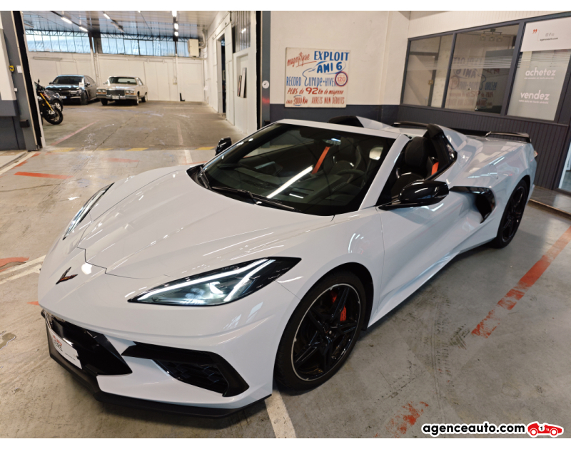 Achat voiture occasion, Auto occasion pas cher | Agence Auto Chevrolet Corvette C8 3LT pack Z51 pas de malus! Gris Année 2024 Automatique Essence