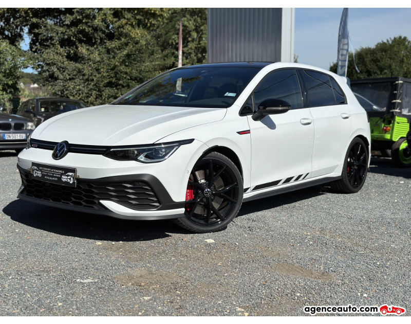 Achat voiture occasion, Auto occasion pas cher | Agence Auto Volkswagen Golf 8 GTI CLUBSPORT 300ch Blanc Année 2022 Automatique Essence