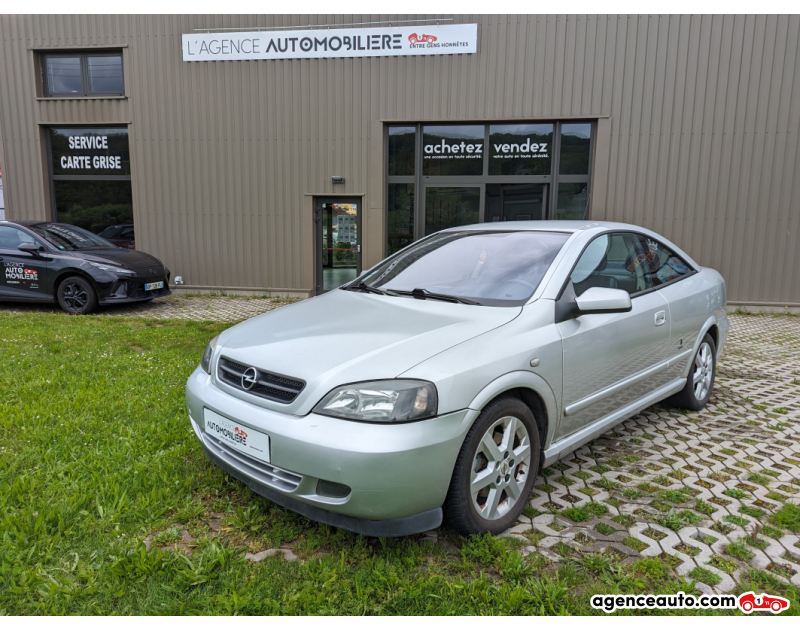 Achat voiture occasion, Auto occasion pas cher | Agence Auto Opel Astra Coupé Bertone 2.2 i 16V 147Cv Gris Année 2002 Manuelle Essence