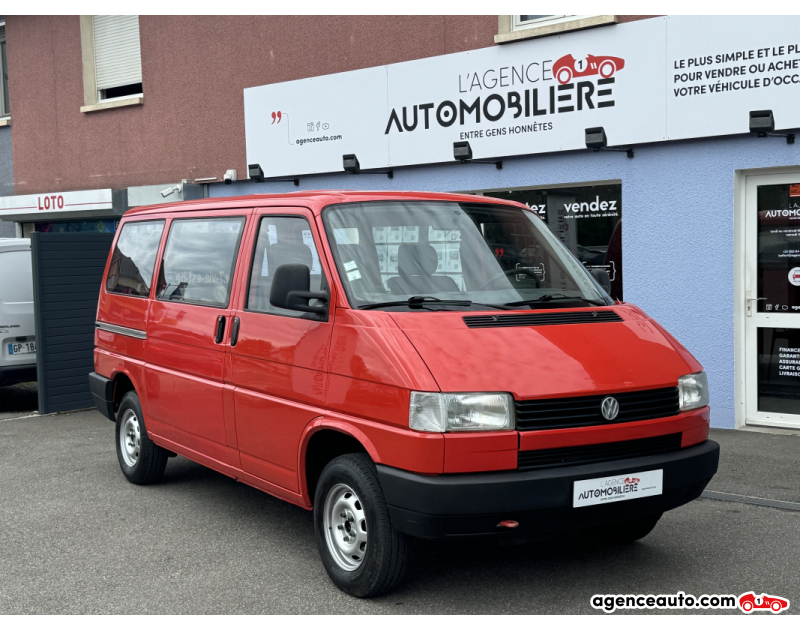 Compra de Coches Usados, Coches Usados Baratos %'|'% Agence Auto Volkswagen Transporter T4 1,9d 61ch Rouge Año 1991 Manuelle Diesel
