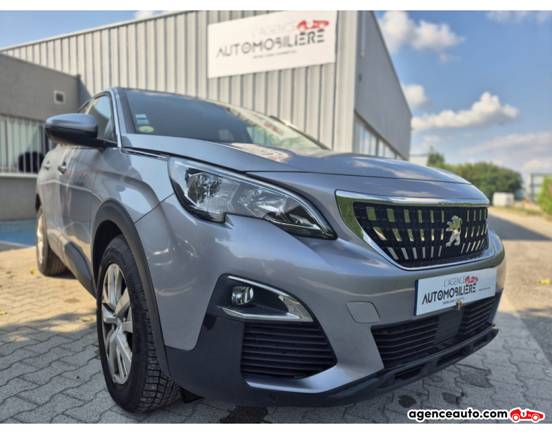 Achat voiture occasion, Auto occasion pas cher | Agence Auto Peugeot 3008 1.5 BLUEHDI EAT8 S&S 130 CH PREMIERE MAIN Gris Année: 2019 Automatique Diesel