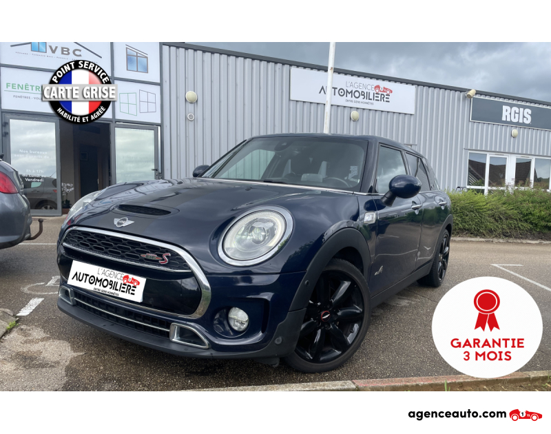 Gebrauchtwagenkauf, Günstige Gebrauchtwagen | Automobilienagentur Mini Clubman JOHN COOPER WORKS 3 (F54) Clubman Cooper SD 2.0 d 16V ALL4 190 cv Boîte auto BVA 8 Bleu Jahr 2017 Automatique Diesel