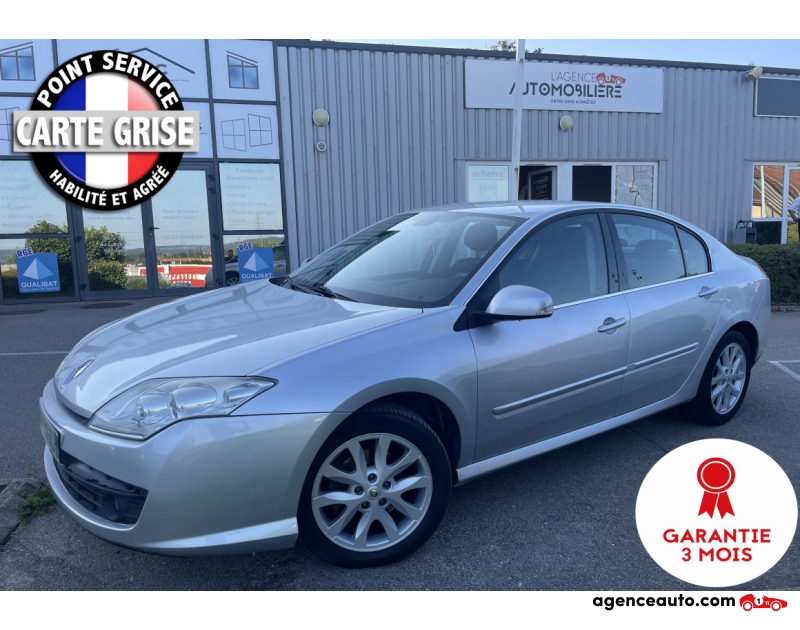 Compra de Carros Usados, Carros Usados Baratos | Auto Immo Renault Laguna 2.0 i 16V 140 cv Argent Ano 2007 Manuelle Essence