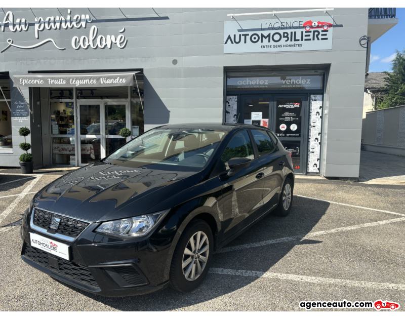 Compra de Coches Usados, Coches Usados Baratos %'|'% Agence Auto Seat Ibiza 1.0 TSI 95CH STYLE Noir Año 2018 Manuelle Essence