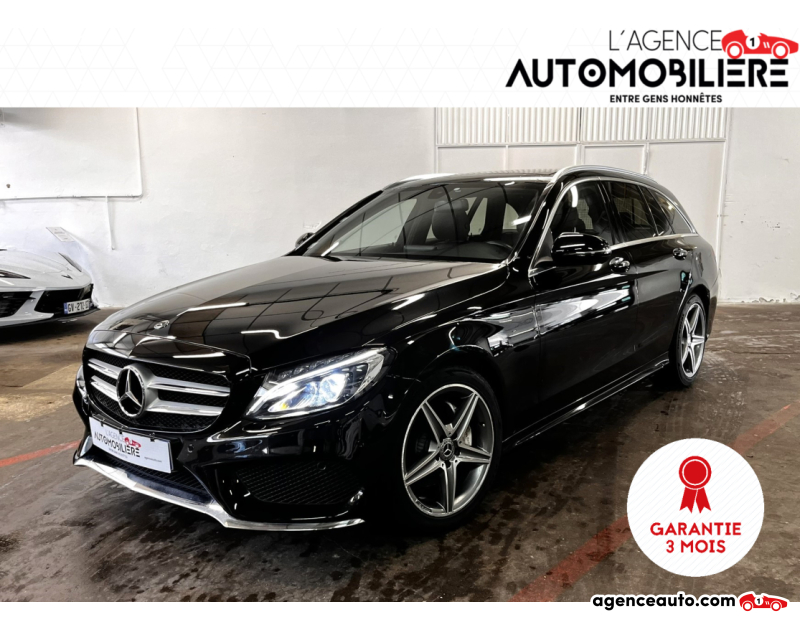 Compra de Coches Usados, Coches Usados Baratos | Agence Auto Mercedes Classe C 220 CDI Fascination AMG-LINE 9G-Tronic 170 Negro Año: 2017 Automático Diesel