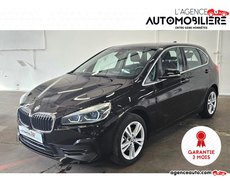 Aankoop Gebruikte Auto, Goedkope Gebruikte Auto | Agence Auto Bmw Série 2 ActiveTourer 216d 116cv Lounge / 1ère main Zwart Jaar: 2019 Automatische auto Diesel